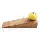 2 Pieces Yellow Round Ceramic Wooden Door Stopper
